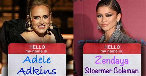 These 23 Celebs Go By Their First Or Middle Names So Here Are Their