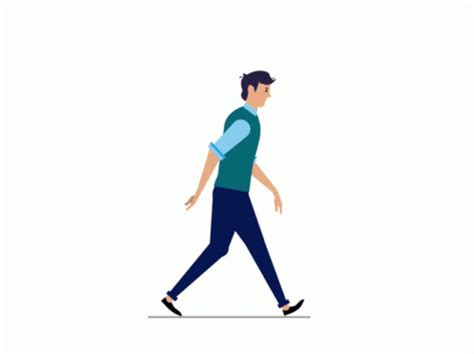 Walking Man Animated GIF GIFDB Com
