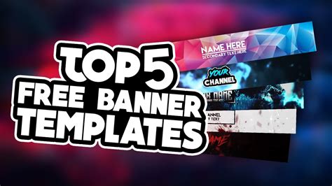 My Top 5 Free Banner Templates Photoshop Cc And Cs6 Free Download