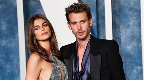 Austin Butler Brings Kaia Gerber To The 2023 Oscars Afterparty