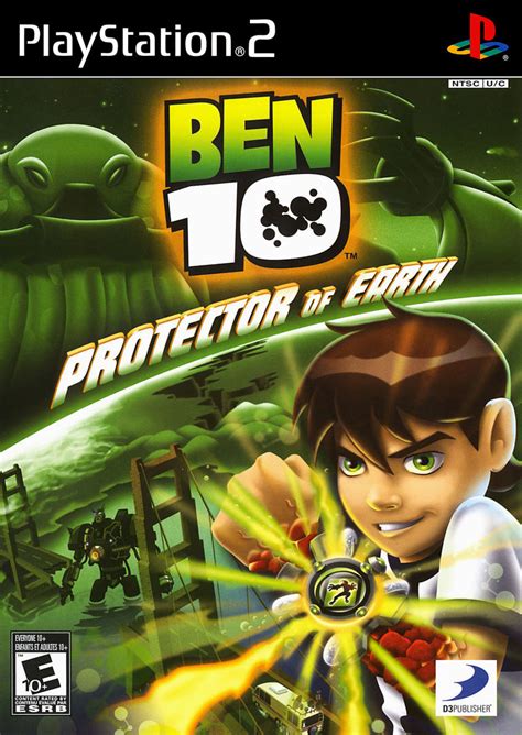 Top 10 playstation 2 roms. Ben 10: Protector of Earth (2007) PlayStation 2 box cover ...