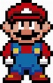 Mario Bros 8bit PNG | Pixeles, Patrón de píxeles, Patrones