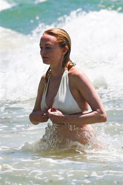 Heather Graham Sexy In A White Bikini Hot Celebs Home
