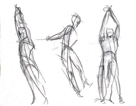 Figure Drawing 22021 Gesture Drawing Studies By Catherine Liu