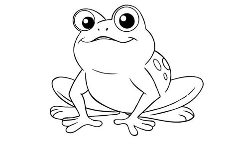 Frog Coloring Pages Animal Coloring Pages Animal Templates