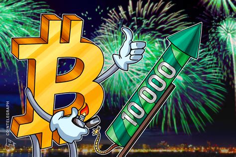 The question is, will it happen? Bitcoin Breaks $10,000 for First Time Since March 2018