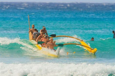 Outrigger Canoe Ride And Surfing Lesson 2 Hour Honolulu 2024 Oahu