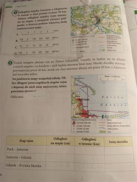 Geografia Klasa 5 ćwiczenia Odpowiedzi - Jak zrobić 4 i 5 z strona 10 zeszyt ćwiczeń geografia klasa 5 pomocy xd