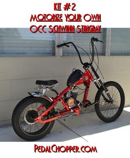 While building dirt jumps isn't hard, it does take some planning and lots of elbow grease. KIT #1 PREMIUM PEDALCHOPPER KIT for OCC style Stingray ...