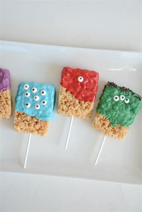 Monster Party Make Some Monster Rice Krispie Treats They Make A
