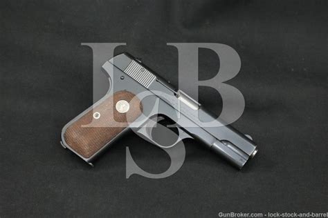 Colt Model 1903 Pocket Hammerless 32 ACP Semi Auto Pistol MFD 1928 C