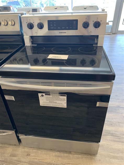 Samsung Ne M Ss Electric Range Freedom Scratch Dent Appliances