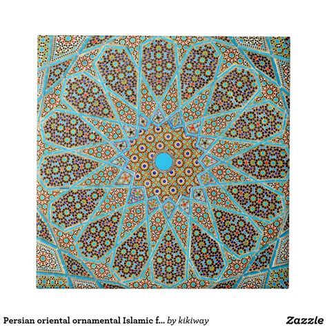 Persian Oriental Ornamental Islamic Floral Mosaic Tile Nz