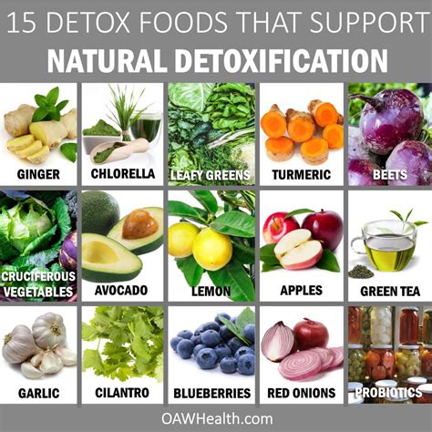 15 Detox Foods That Support Natural Detoxification Oawhealth