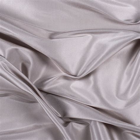 Buy Dark Grey Silk Taffeta Fabric 6537