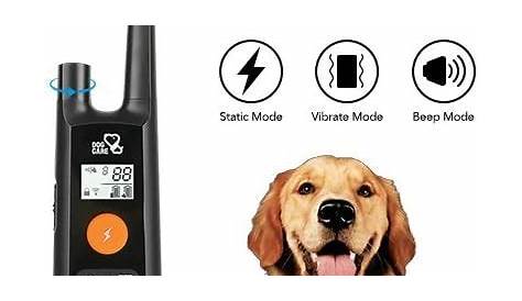 DOG CARE Rechargeable Dog Training Collar Manual Review