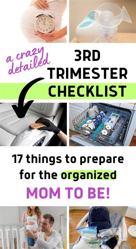 Third Trimester Checklist 17 Essential Things To Do Before Baby