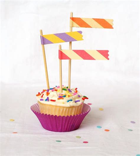 Cupcakesflag Cupcake Toppers Cupcake Toppers Diy Cupcake Cakes