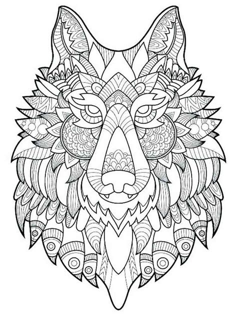 Wolf Coloring Pages For Adults Best Coloring Pages For Kids Free Wolf
