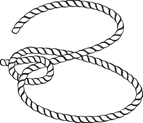 Rope Coloring Pages