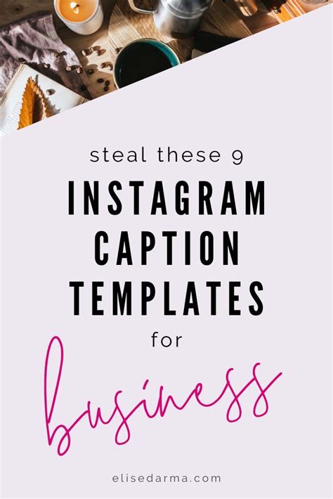 Free Caption Templates For Your Business Instagram Business