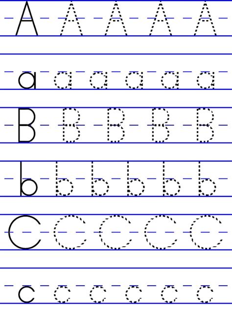 Print out these free printable letters to trace worksheets to help your kids learn to recognize and write letters and the alphabet, straight or cursive, in both lower and upper case. Trace Letter Worksheets Free | Activity Shelter