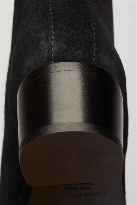 Wählen sie eine farbe aus blau schwarz. Damen Chelsea-Stiefel Schwarz | Acne Studios Ankle Boots ...
