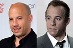 Vin Diesel and Paul Vincent | Celebrity twins, Vin diesel twin ...
