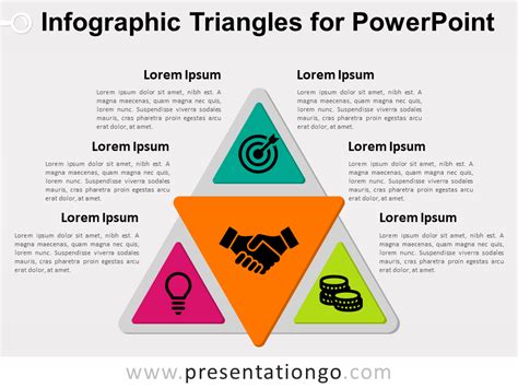 Infographic Triangles For Powerpoint Presentationgo