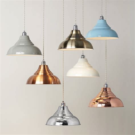 Yes, this a real eixt sing, it has led bulbs. Vintage Metal Pendant Lampshades With Optional Cord Set By ...