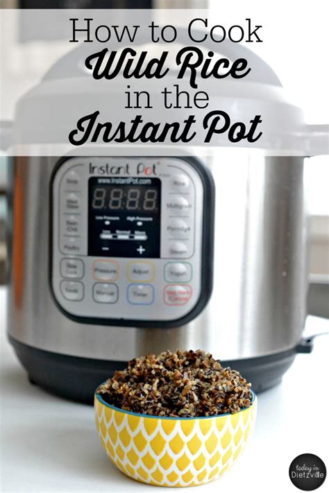 Next, put the rice into a pot and add in 2 cups (475 milliliters) of water. How To Cook Wild Rice In The Instant Pot | All The ...