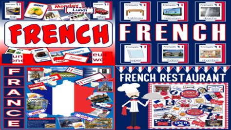 French Language France Bundle French Language Resources Display