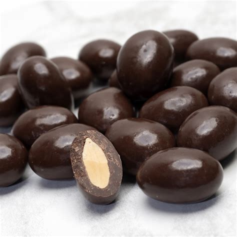 Dark Chocolate Coated Almonds Chocolate Country