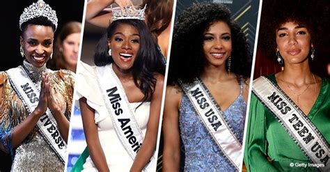 Black Women Make History Holding Four Major Beauty Pageant Titles In