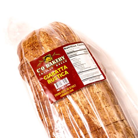 artisan ciabatta rustica bread 4 loaves c o bakery