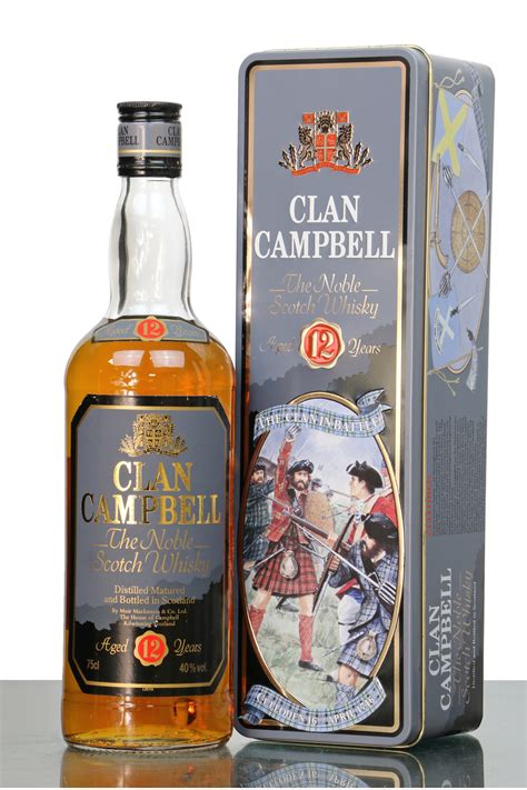 Clan Campbell 12 Years Old Just Whisky Auctions