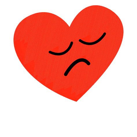 Sad Heart Sticker By Ana Armendariz For Ios And Android Giphy