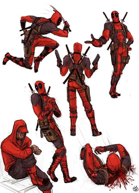 Deadpool By Sealinne Deadpool Comic Deadpool Art Deadpool Fan Art