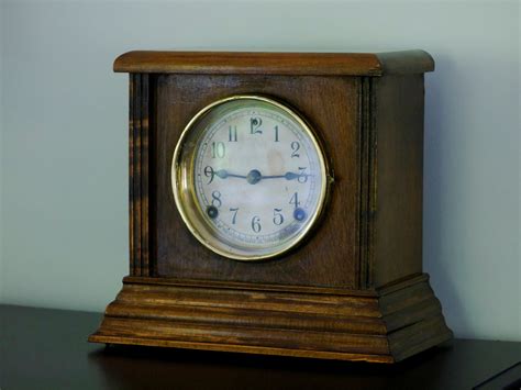 Sessions American No 2 Mantel Clock Antique And Vintage Clocks