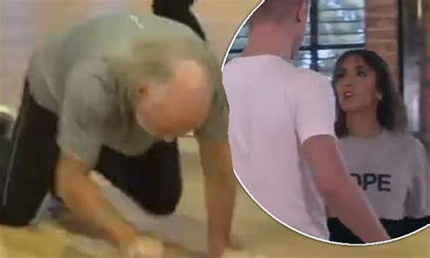 Strictly S Bill Bailey Struggles To Get Off The Floor And Janette