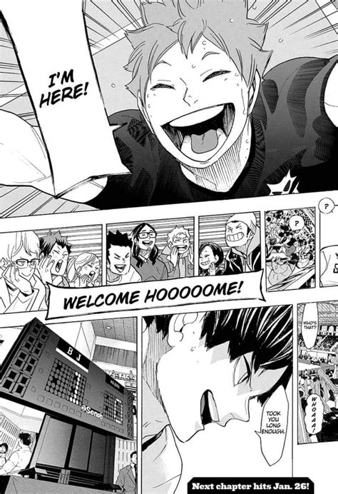 Haikyuu Chapter 380 Greeting Part 2 Haikyuu Manga Online