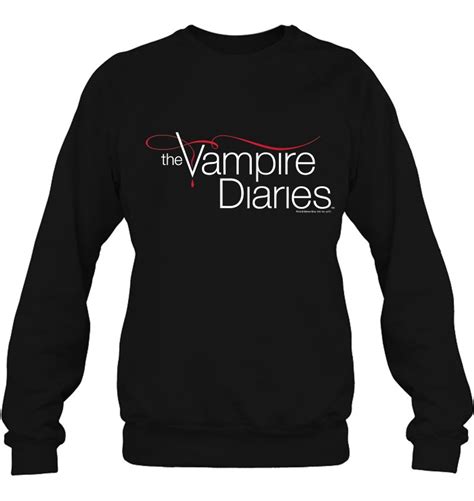 Vampire Diaries Logo Zip Tshirt Hoodie Sweatshirt Pawscanva