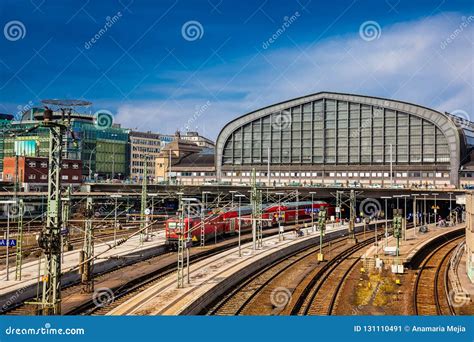 Hamburg Railway Central Station Stock Image Image Of Architecture