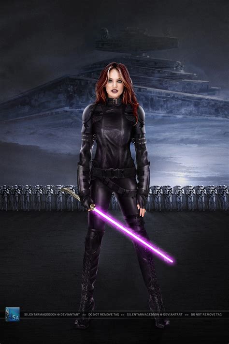 Star Wars Mara Jade Skywalker By Silentarmageddon On Deviantart