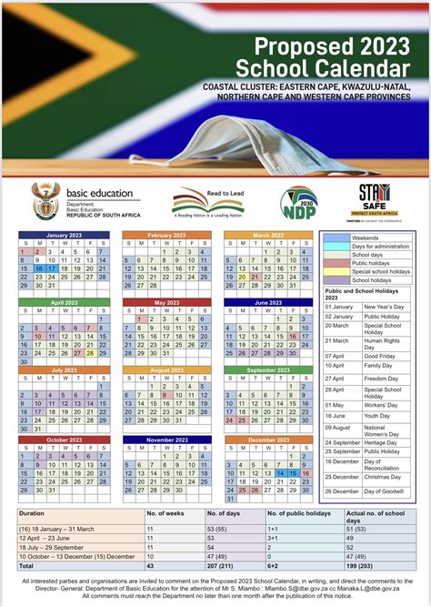 Here Are South Africas New School Calendars