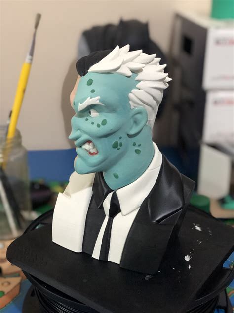 3d Printable Two Face By Joao Sousa