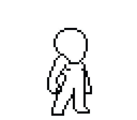 Pixel Art Character Template