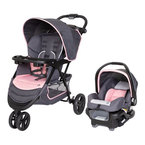 The car seat weighs 9.5 lbs (4.3 kg) sans base, and the stroller weighs 23 lbs (10.45 kg). Baby Car Seat Stroller Combo Infant Girl Jogging Jogger ...