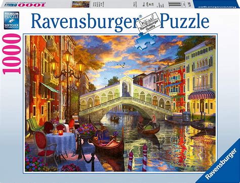 Ravensburger Puzzle 1000 Pcs Sunset Over Rialto Jigsaw Puzzles