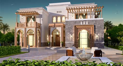 Moorish Style Private Villa Behance